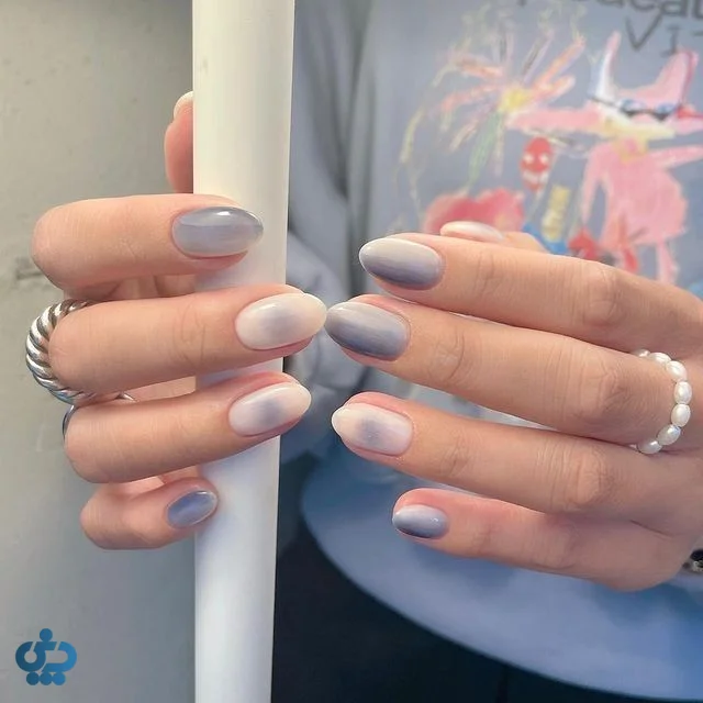 ایده طراحی آبی مه آلود