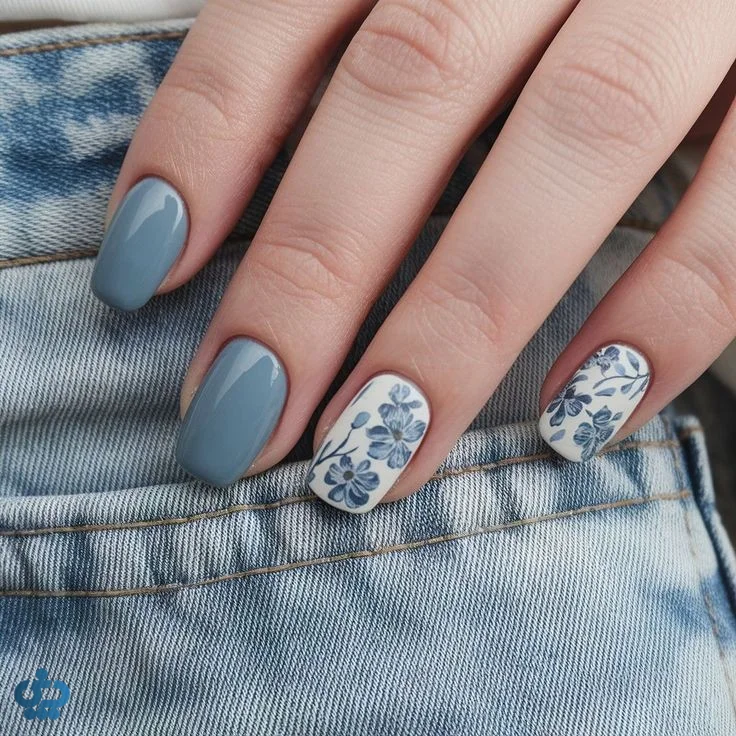 ایده طراحی آبی مه آلود