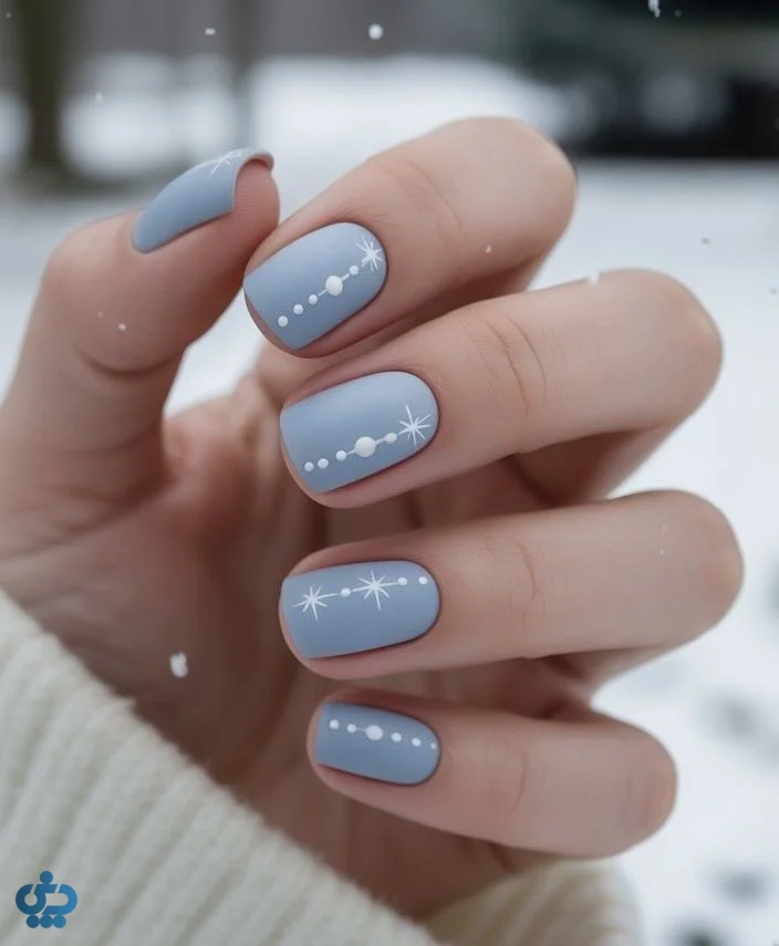 ایده طراحی آبی مه آلود