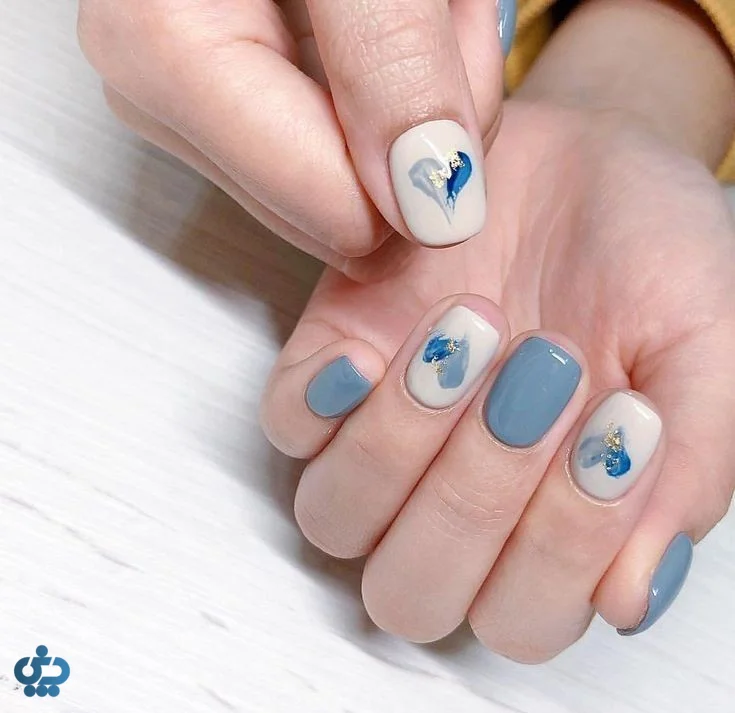 ایده طراحی آبی مه آلود