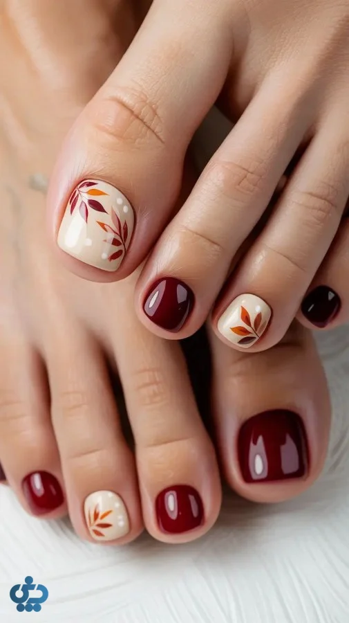 ایده ناخن پا