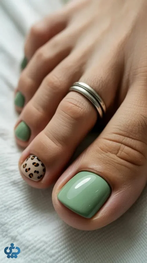 ایده ناخن پا