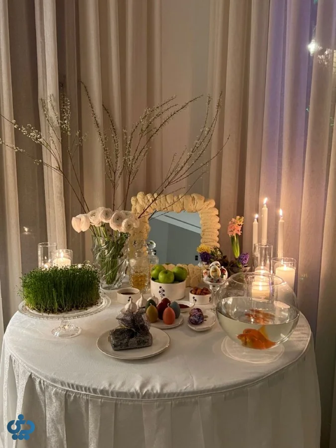 ایده چیدمان سفره هفت سین