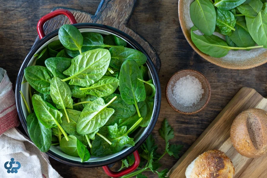 ارزش غذایی اسفناج