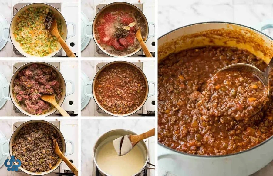 طرز تهیه لازانیا