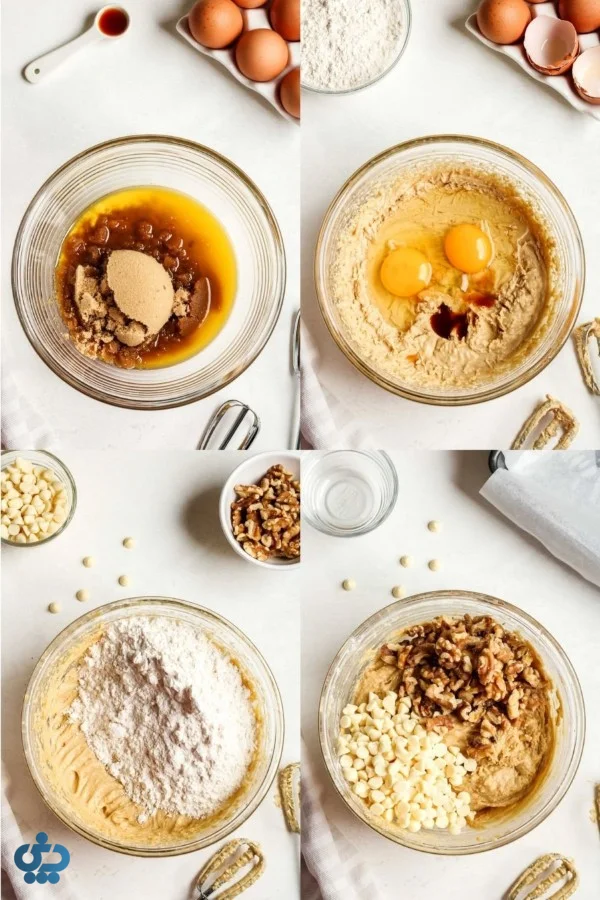 مراحل تهیه کوکی شکلاتی خانگی (گام به گام)